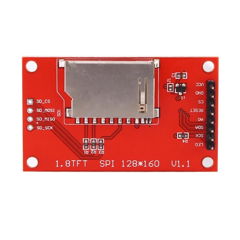 TFT-дисплей ST7735 1,8″